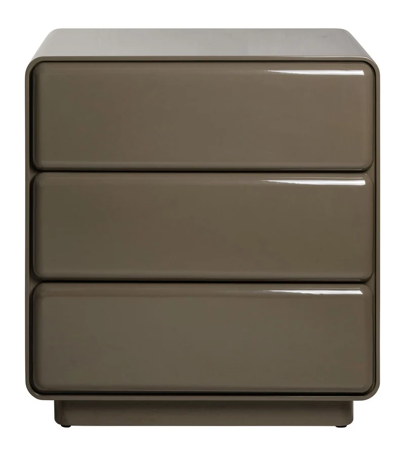 Nachttisch Demy Clay green – MDF Beistelltisch fürs Schlafzimmer