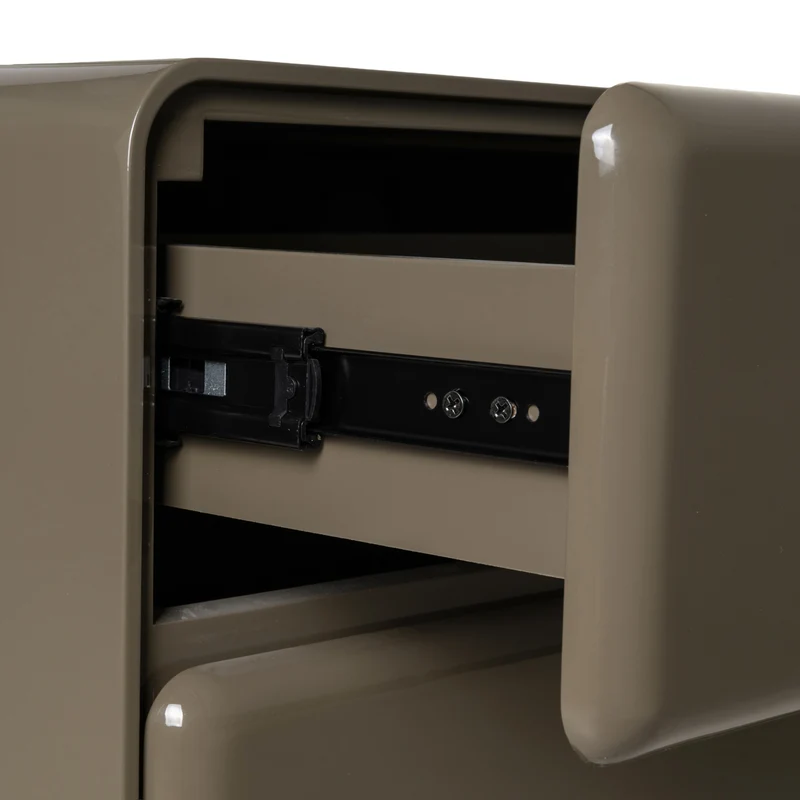Nachttisch Demy Clay green – MDF Beistelltisch fürs Schlafzimmer