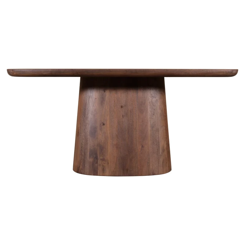 Thekentisch Baldwin – Massivholz Bartisch in Spicebrown, 200x100 cm