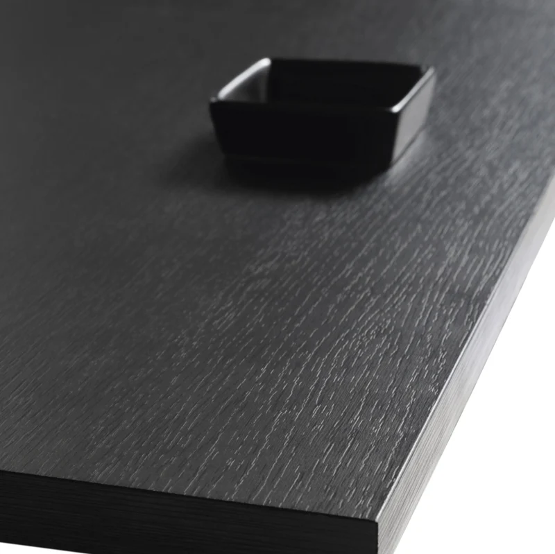 TV-Schrank Mucalma 175 cm schwarz mit goldenen Einsätzen