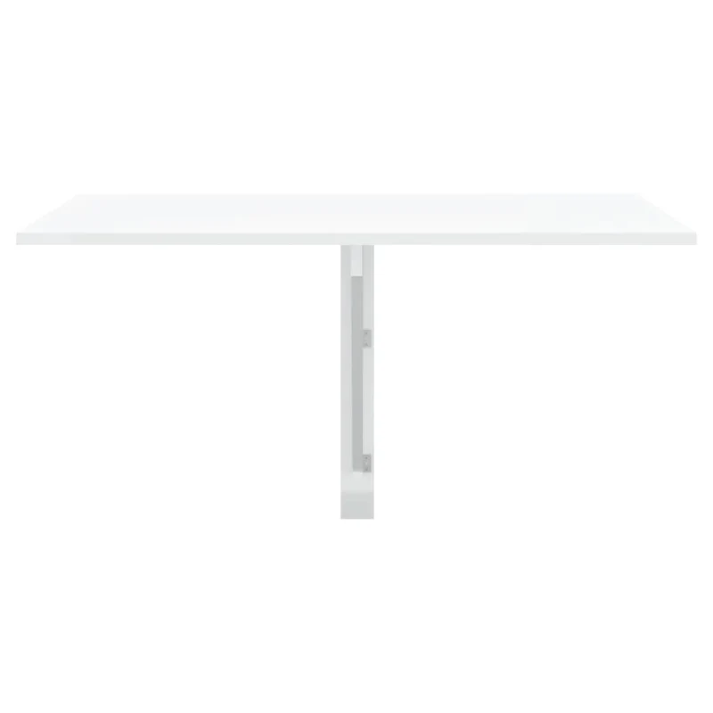 vidaXL - Wand-Klapptisch Hochglanz-Weiß 100x60x56 cm Holzwerkstoff