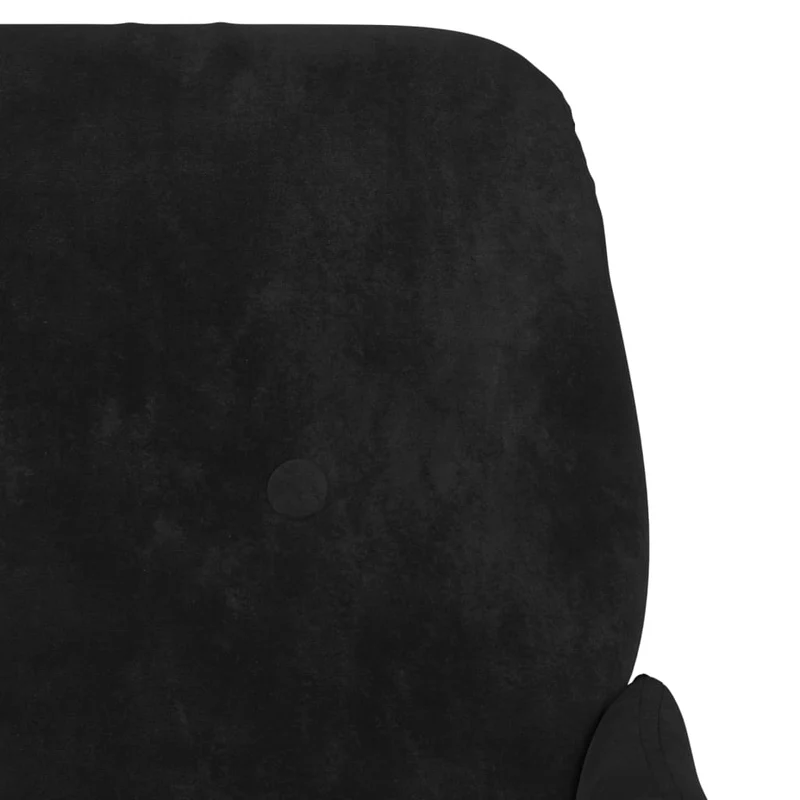 vidaXL - Sitzbank Schwarz 108x79x79 cm Samt