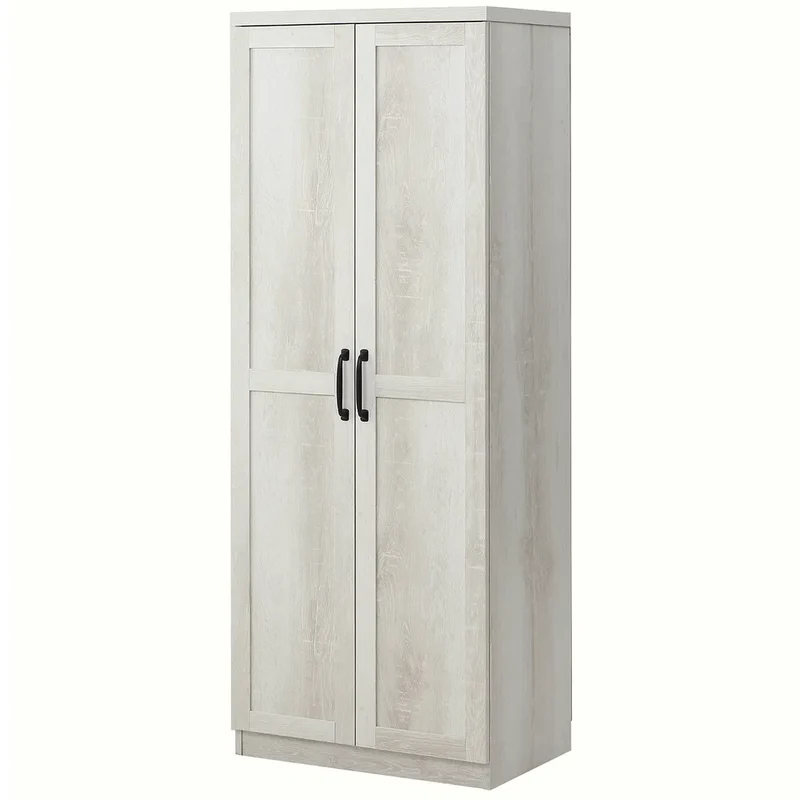 63-Inch Kitchen Pantry Cabinet – 5-Tier Storage Cabinet with Doors & Adjustable Shelves (Canada & United States Delivery Only)
