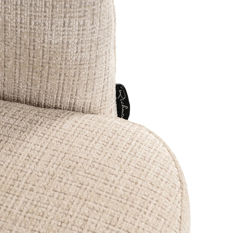 Esszimmerstuhl Serenity Niagara Beige drehbar mit Polyesterbezug