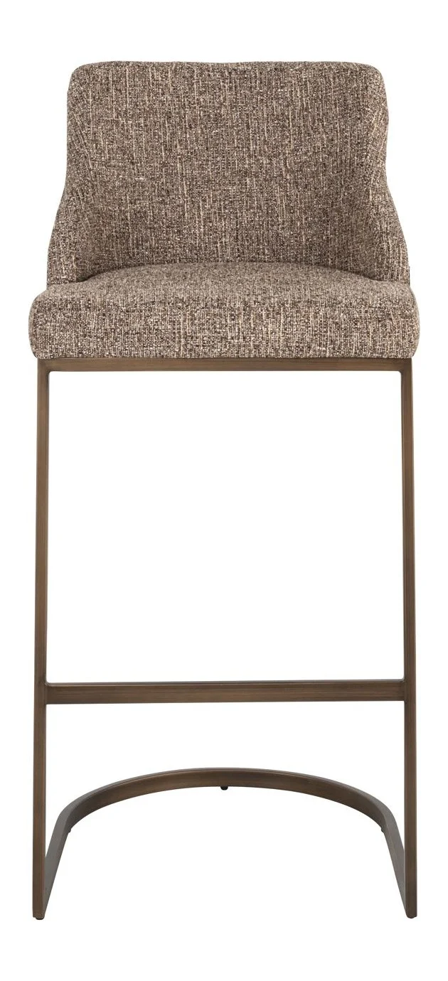 Barhocker Bolton Brown Tweed im 2er-Set – Richmond Design
