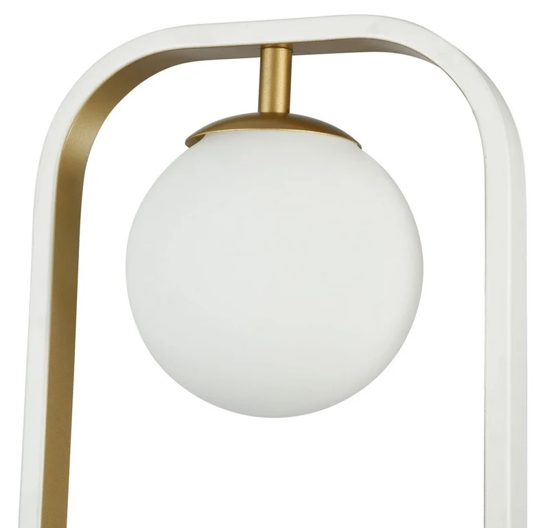 Casa Padrino Luxus Wandleuchte Weiß / Gold 17,8 x 11 x H. 25 cm - Wohnzimmer Wandlampe