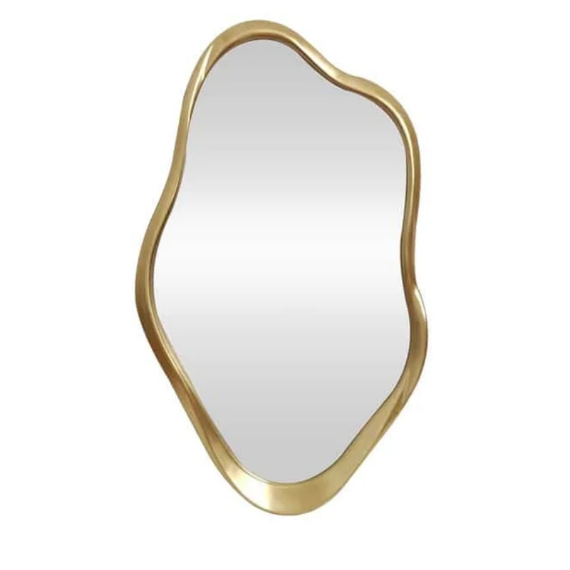 Design Wandspiegel PRINCESS 100cm Gold variabel aufhängbar