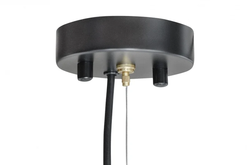 Casa Padrino Luxus Hängeleuchte Messing / Schwarz Ø 10 x H. 51 cm - Luxus Hotel & Restaurant Leuchte