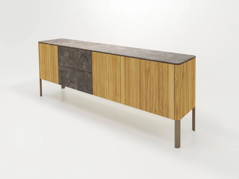 Sideboard Nya - Naturholz und Keramik von Team 7