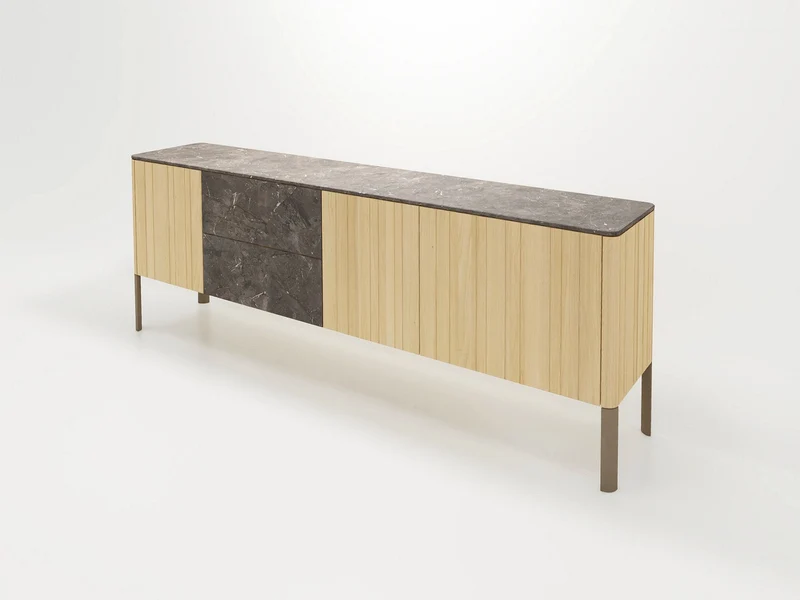 Sideboard Nya - Naturholz und Keramik von Team 7