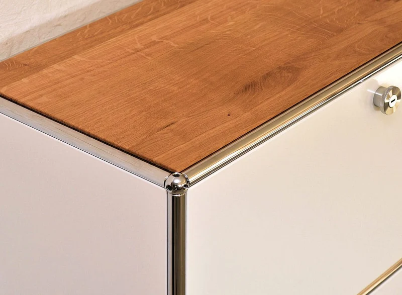 Doppelelement Eiche - "real Wood on Top"
