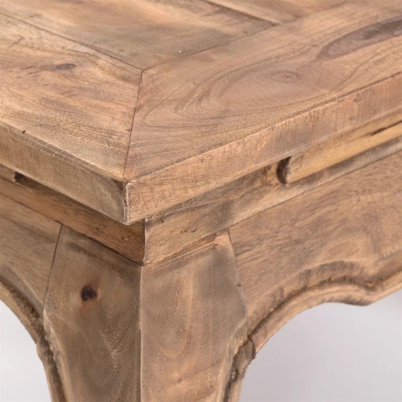 OPIUMTISCH "EAST 60" | 60x60x35cm, Mahagoni | Beistelltisch | Farbe: 01 natur-vintage