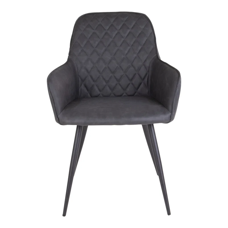 2er Set - Eleganter Stuhl BORA dungelgrau