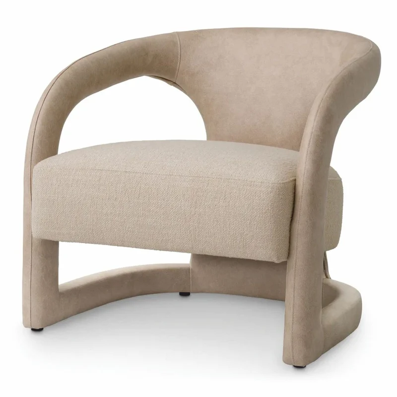 Casa Padrino Luxus Wohnzimmer & Hotel Sessel Beige - Luxus Wohnzimmer Möbel