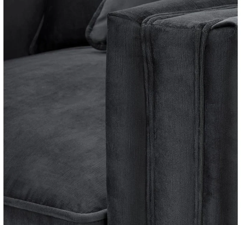 Casa Padrino Designer Hotel Sessel Schwarz - Luxus Kollektion