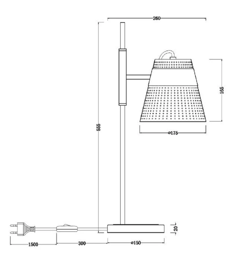 Casa Padrino Tischleuchte Antik Gold / Schwarz 17,5 x 26 x H. 55,5 cm - Moderne Tischlampe mit Lampenschirm aus perforiertem Metall