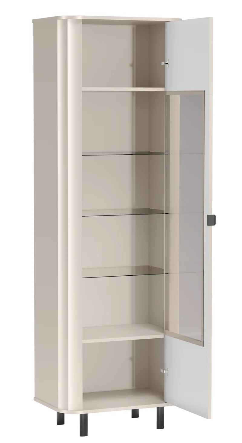 Novado hoher einflügeliger Schrank 65 cm Kaschmir