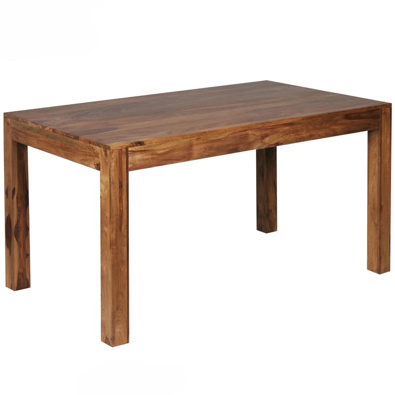 Esszimmertisch MUMBAI 160x80x76cm Sheesham Massivholz Rechteckig
