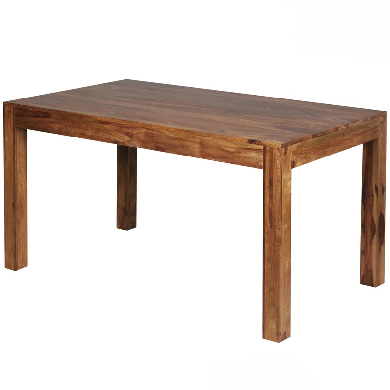 Esszimmertisch MUMBAI 140x80x76cm Sheesham Massivholz Rechteckig