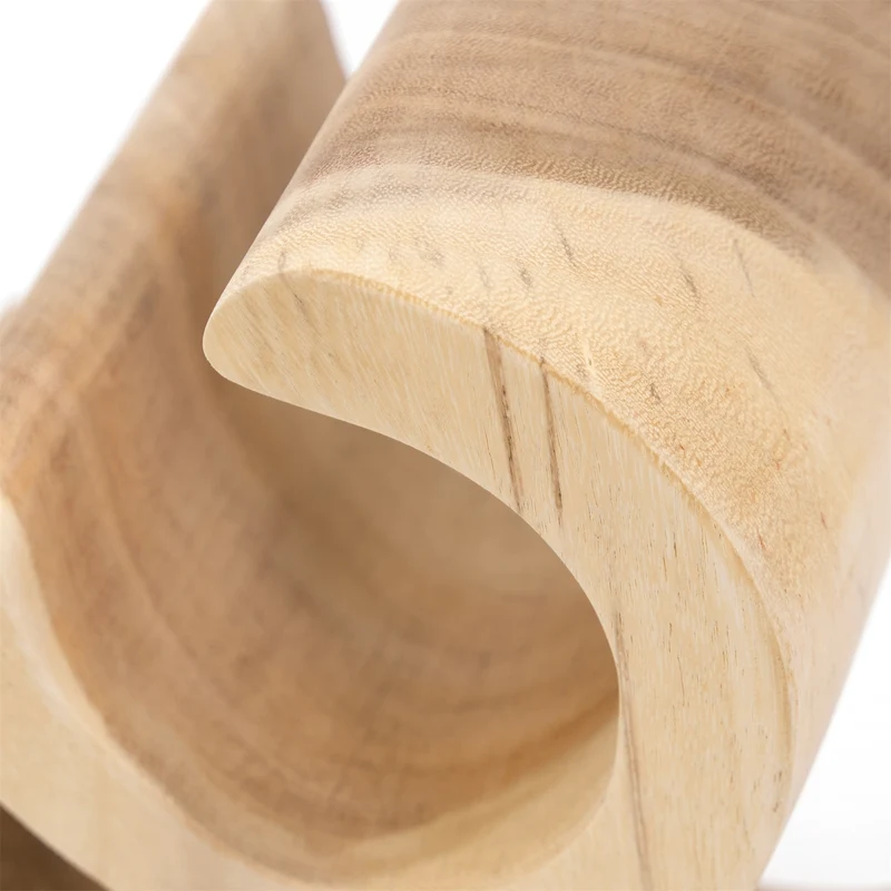 NATUR HOLZ FLASCHENREGAL "CURVE 3" | Suarholz | Weinregal