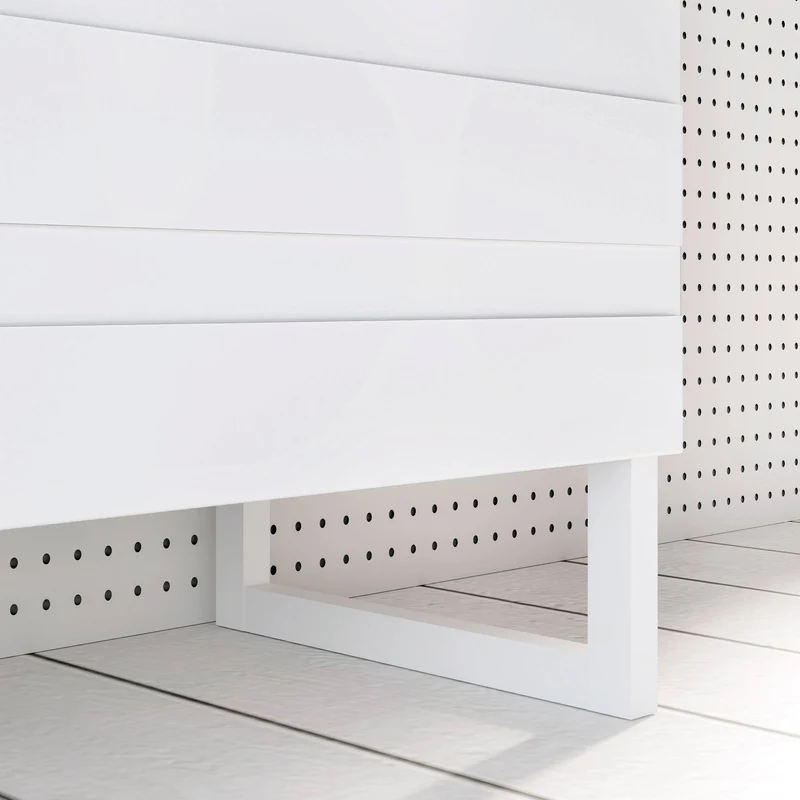 Sideboard Komode BRETANIA mit 2 Türen Weiß oder Salbei