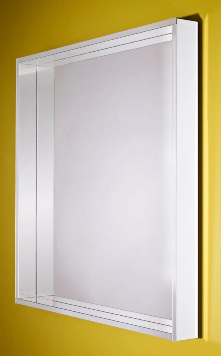 Casa Padrino Luxus Spiegel 89 x H. 89 cm - Wohnzimmer Accessoires
