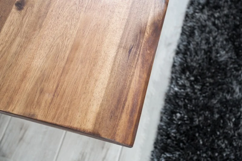 Casa Padrino Designer Sitzbank Natur Breite 180 cm, Höhe 50 cm