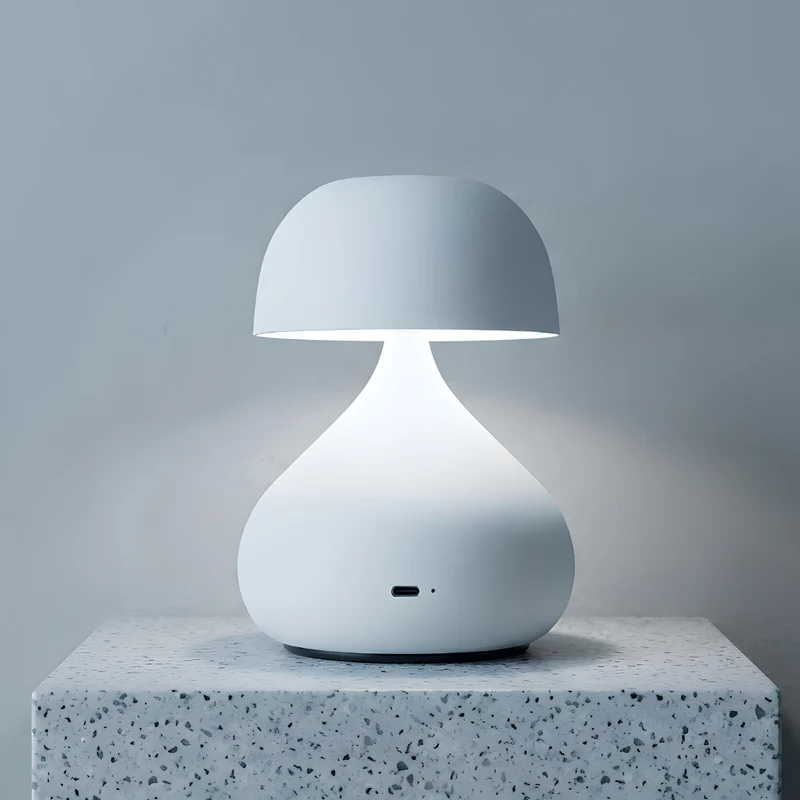 Metal Led Lamp Portable Mushroom