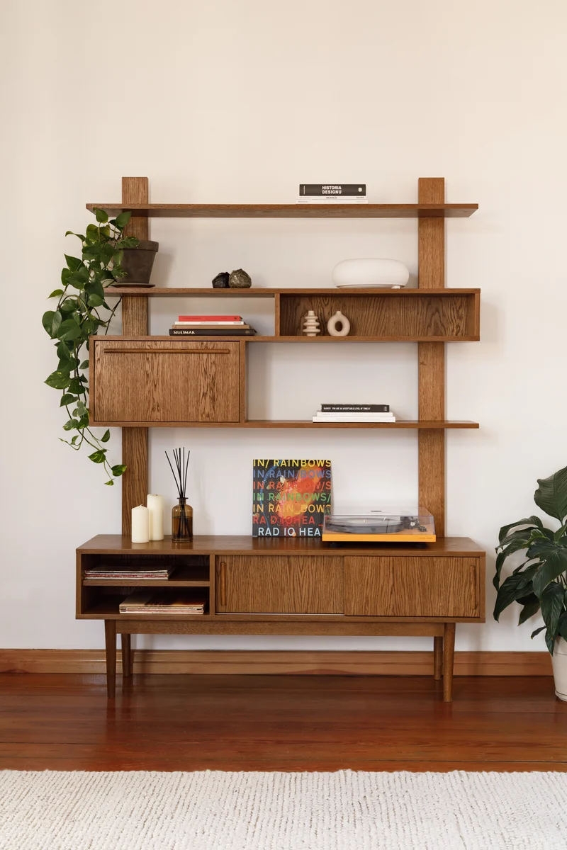 Bücherregal Mid-Century