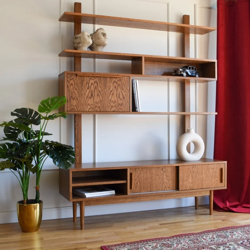 Bücherregal Mid-Century