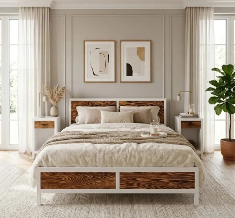 Casa Padrino Möbel Set im Landhausstil, 160 x 200 x 110 cm