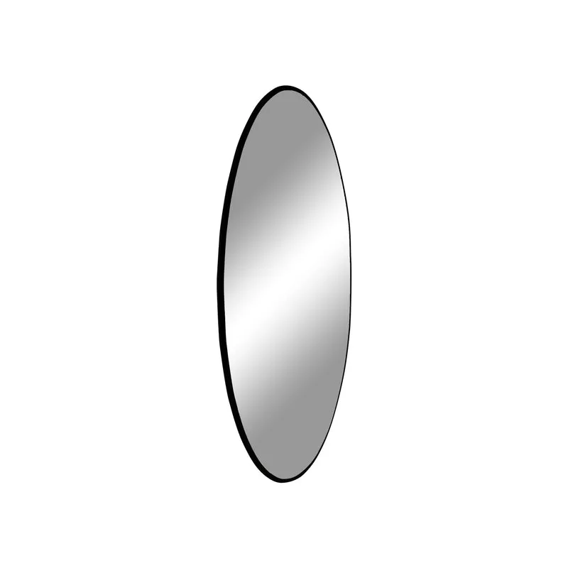 Moderner Spiegel BARCA schwarz Ø60 cm Aluminium
