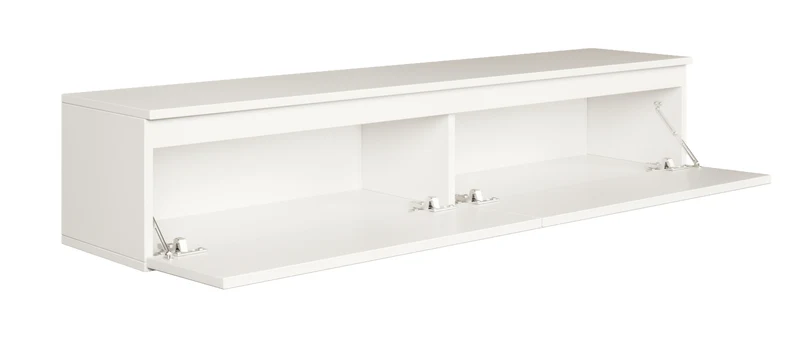 Hängender TV-Schrank Bemmi 150 cm Weiß