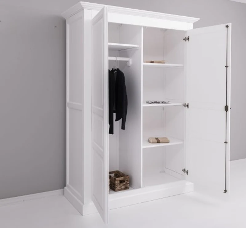 Casa Padrino Schrank im Landhausstil mit 2 Türen, 149 x 67 x 210 cm