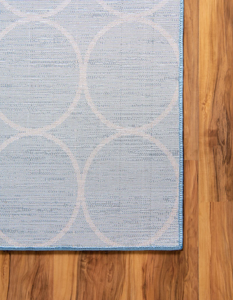 Teppich "TiTan Trellis" Rechteckig Blau verschiedene Größen