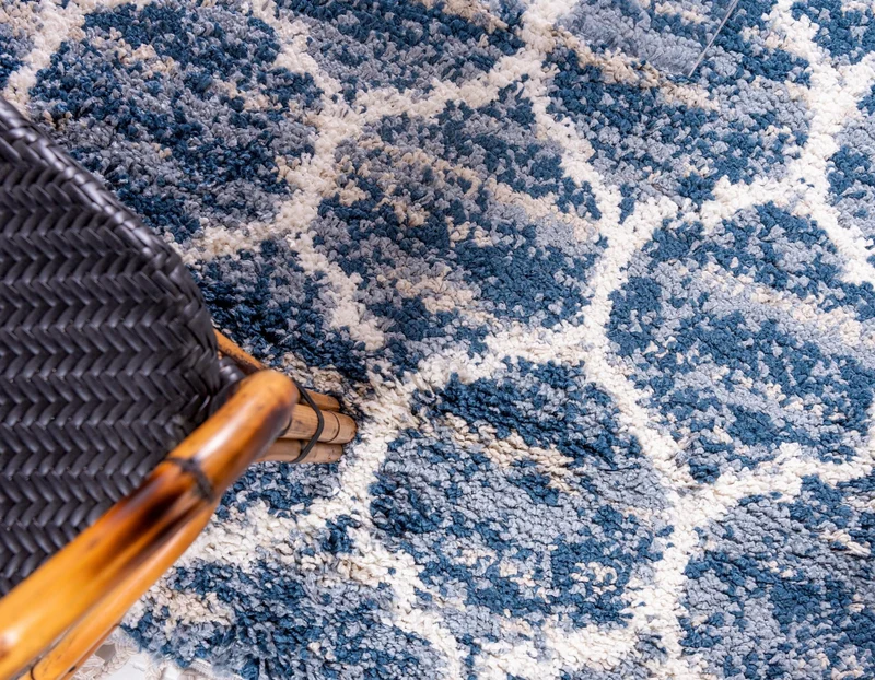 Teppich "Top Shag" Rechteckig Blau verschiedene Größen