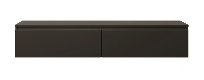 Bemmi Hängender TV-Schrank 150 cm Schwarz