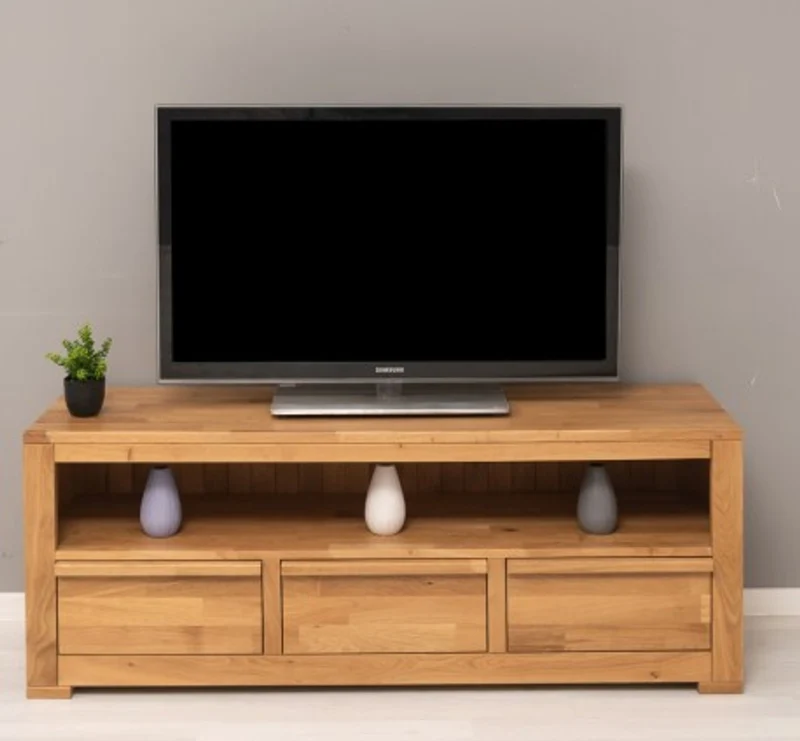 Casa Padrino TV Schrank im Landhausstil mit 3 Schubladen, 160 x 46 x 60 cm