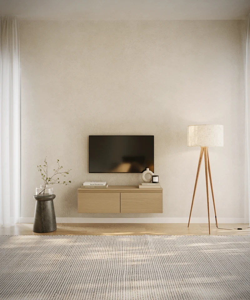 Bemmi Hängeschrank für TV 100 cm Lindberg-Eiche