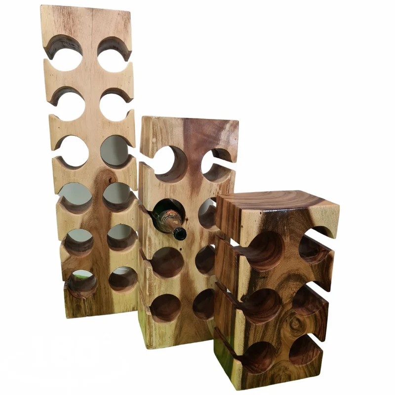 Weinregal / Flaschenhalter BUTELKA ca. H70cm Suar Bottlerack