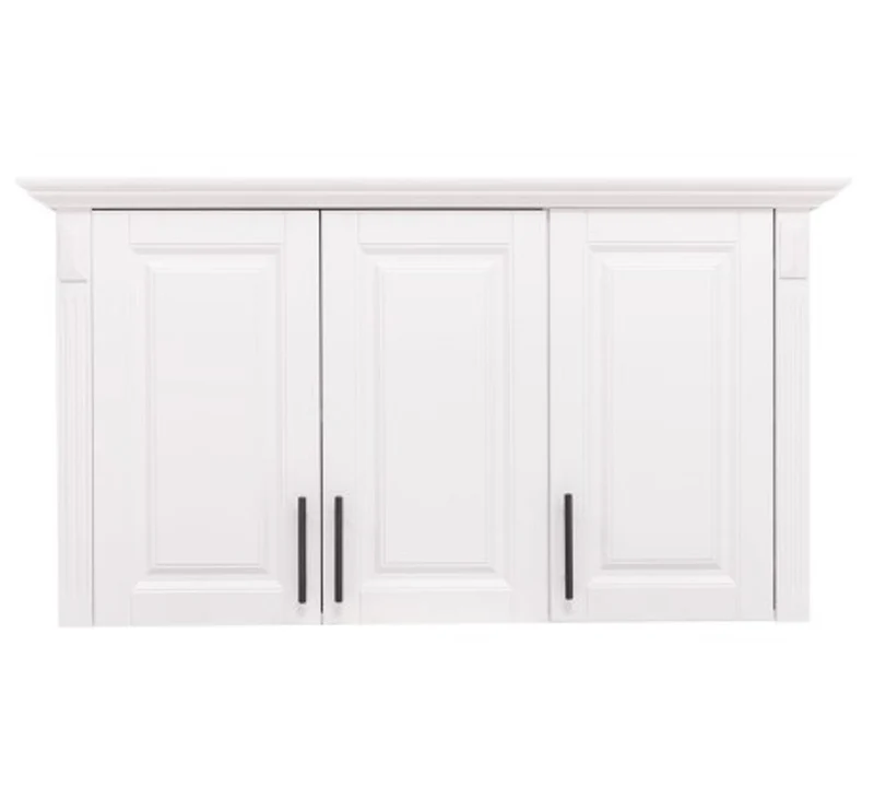 Casa Padrino Küchenschrank im Landhausstil mit 3 Türen, 120 x 35 x 65 cm