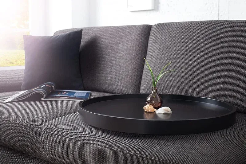 Moderner Couchtisch STACCA 60cm abnehmbares Tablett
