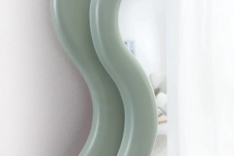 Extravaganter Design Spiegel 160x70cm FORMOSA grün