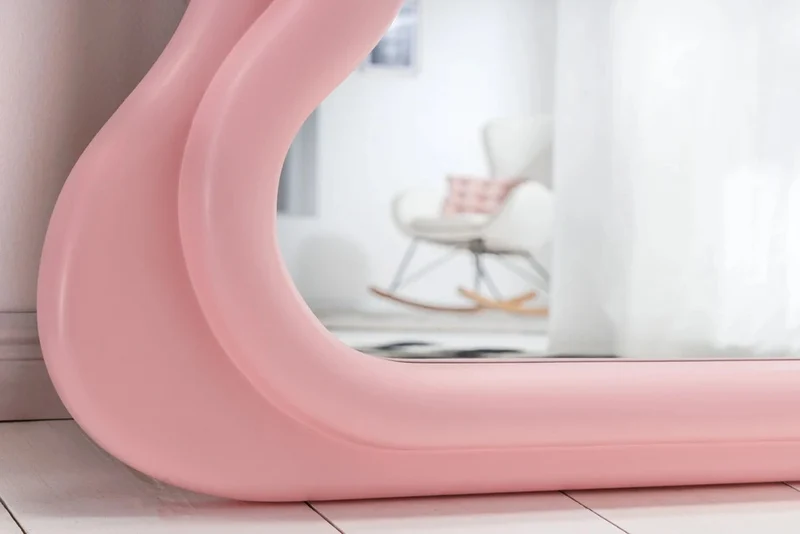 Extravaganter Design Spiegel 160x70cm FORMOSA rosa