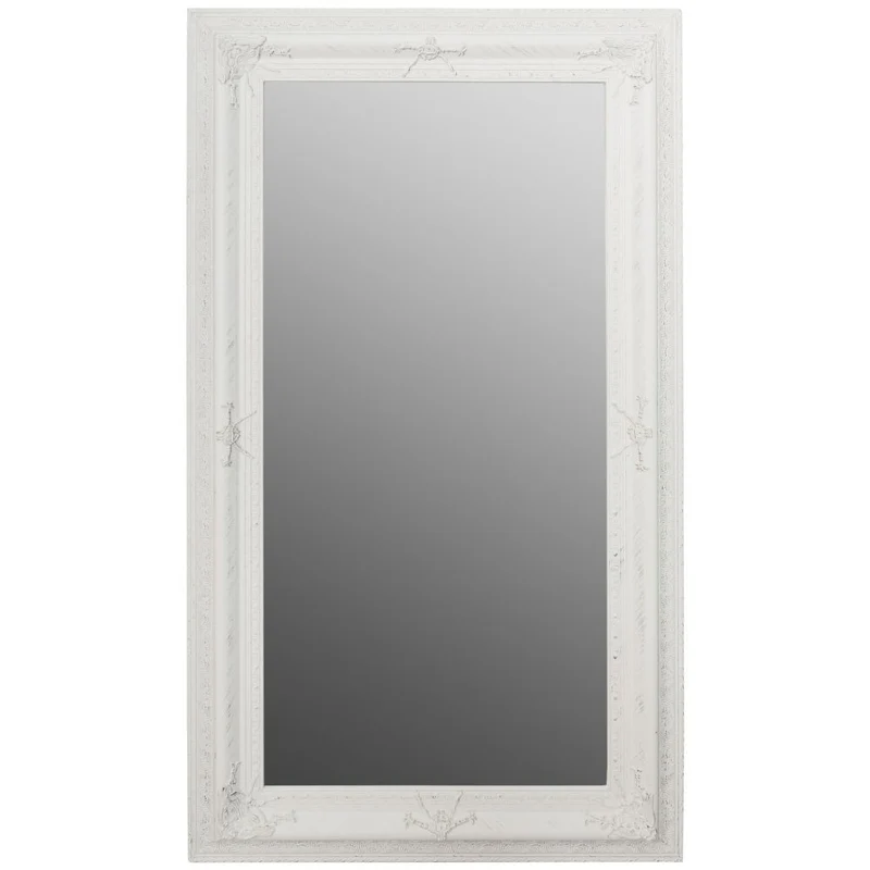 Pompöser Antik Spiegel EVEN 180x100cm Antik-White 15cm Holzrahmen