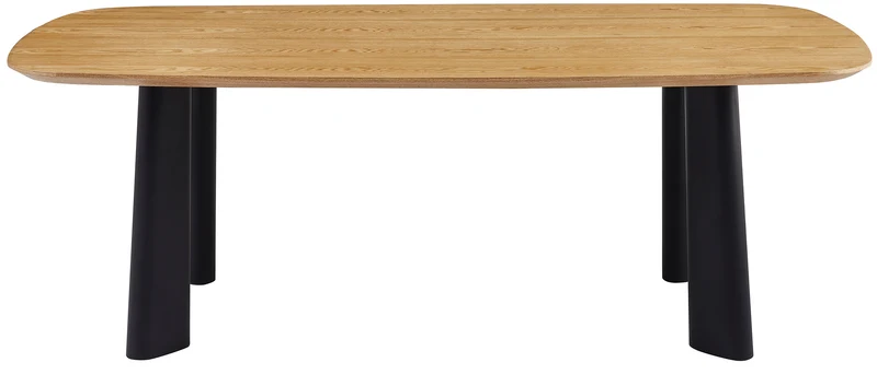 Esstisch Viciate 215x105 cm, furniert mit natürlicher Eiche