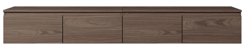 Hängender TV-Schrank Bemmi 200 cm Wisconsin-Nussbaum