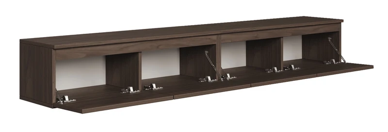 Hängender TV-Schrank Bemmi 200 cm Wisconsin-Nussbaum