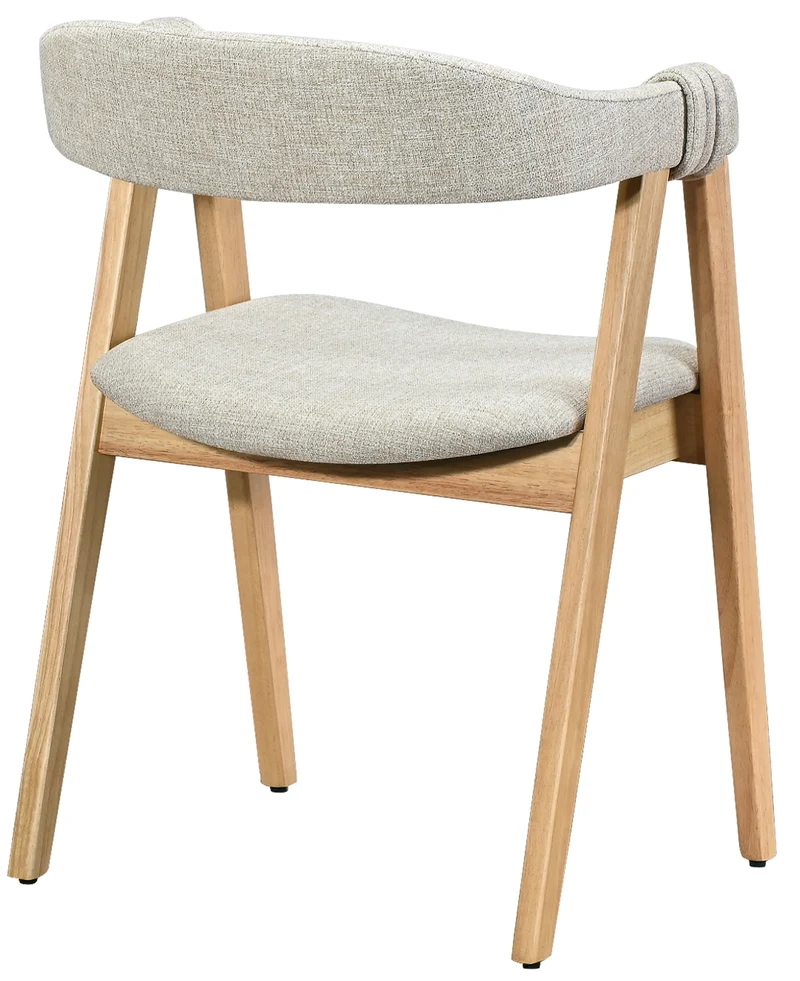 Holzstuhl für das Esszimmer Inneles in natürlicher Eiche/beige