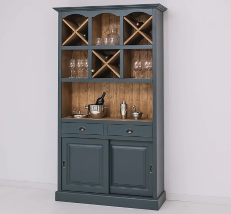 Casa Padrino Theke im Landhausstil, 120 x 41 x 210 cm